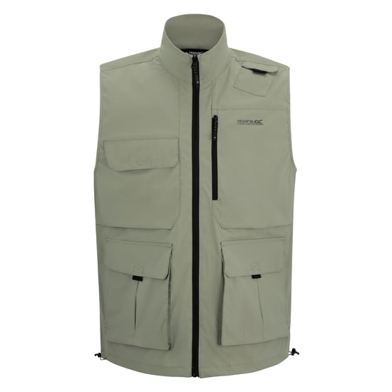 Regatta Lichte Insectenwerende Reisbodywarmer voor heren (Salie Groen) - Image 1