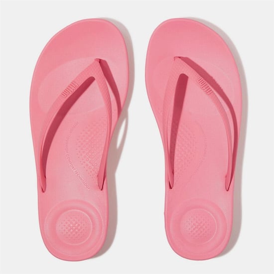 Fit Flop Dames/Dames iQushion teenslippers (Roze/Zwart) - Image 3