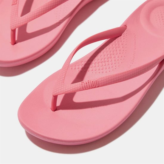 Fit Flop Dames/Dames iQushion teenslippers (Roze/Zwart) - Image 5