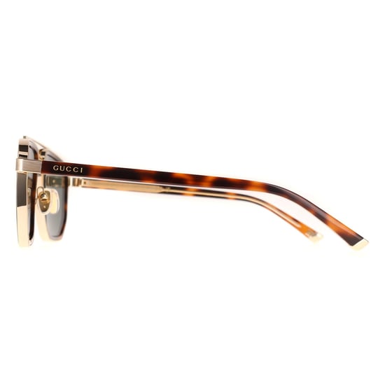Gucci Aviator Mens Gold Havana Green GG2073S - Image 3