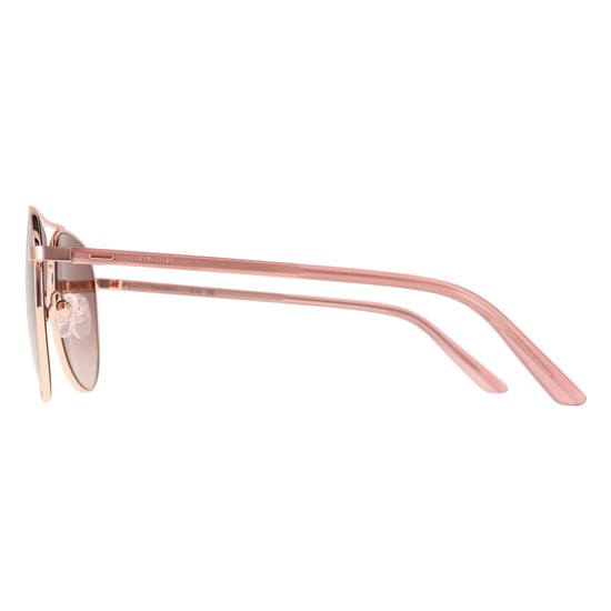 Calvin Klein Aviator Unisex Shiny Rose Gold Brown Gradient CK21306S - Image 3