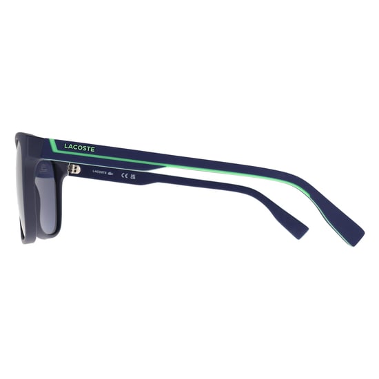 Lacoste Rectangle Mens Matte Blue Solid Blue L6031S - Image 3