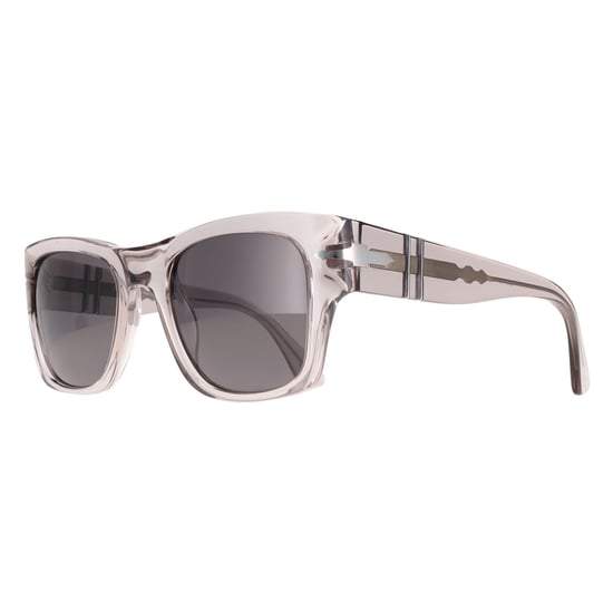 Persol Square Unisex Transparent Brown Grey Dark Grey  PO3384S - Image 2