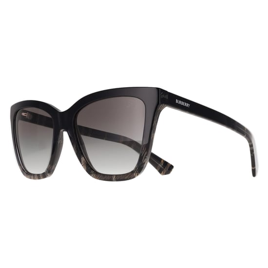 Burberry Square Womens Grey Check Grey Gradient BE4470 - Image 2