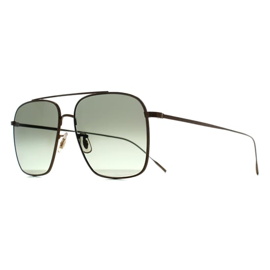 Oliver Peoples Rectangle Unisex Shiny Gold G-15 Gradient OV1320ST Dresner - Image 2
