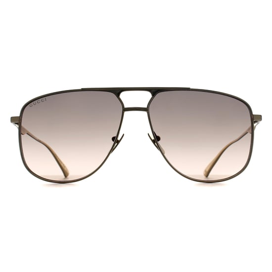Gucci Aviator Mens Gold Brown Gradient GG0336S - Image 1
