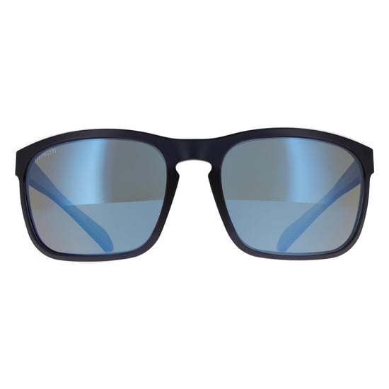 Serengeti Rectangle Mens Matte Crystal Dark Grey Mineral Polarized 555nm Blue Carson - Image 1