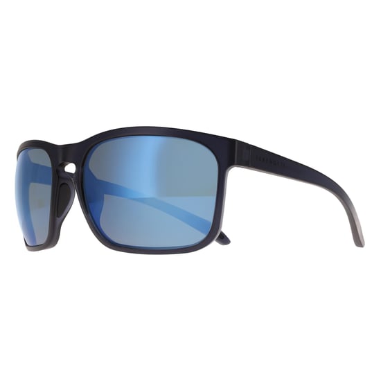 Serengeti Rectangle Mens Matte Crystal Dark Grey Mineral Polarized 555nm Blue Carson - Image 2
