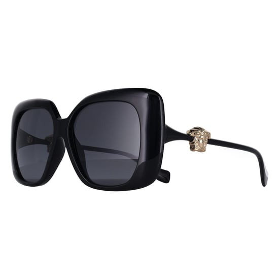 Versace Square Womens Black Dark Grey VE4499U - Image 2