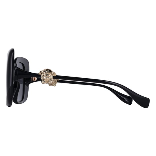 Versace Square Womens Black Dark Grey VE4499U - Image 3