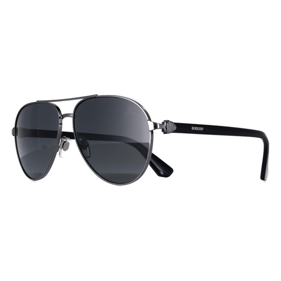 Burberry Aviator Mens Gunmetal Dark Grey BE3167 - Image 2
