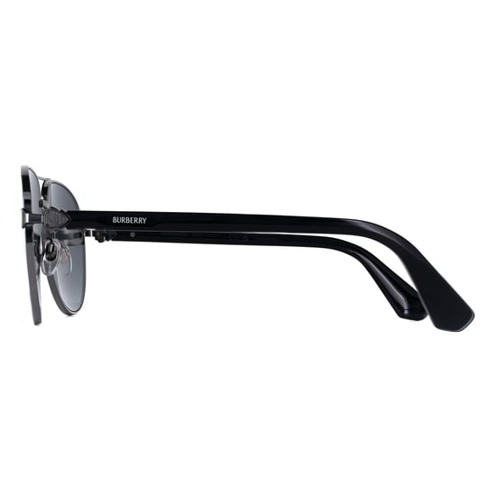 Burberry Aviator Mens Gunmetal Dark Grey BE3167 - Image 3