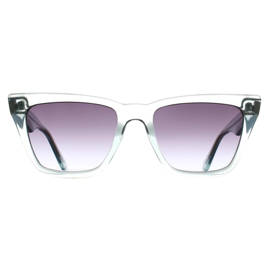 Quay Cat Eye Womens Gloss Clear Smoke Grey Call The Shots - Image 1