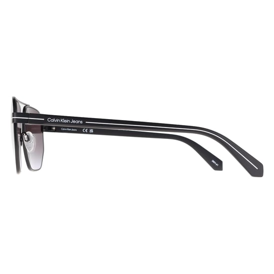 Calvin Klein Aviator Mens Matte Black Grey Gradient CKJ22204S - Image 3