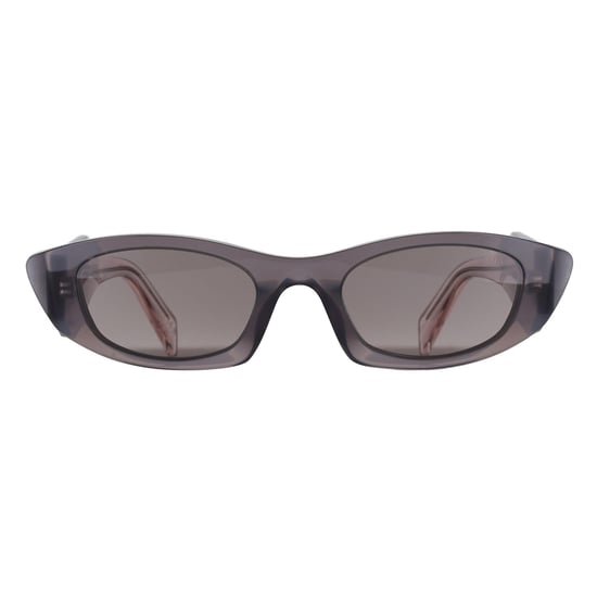 Prada Oval Womens Grey Dark Grey PRB16S - Image 1