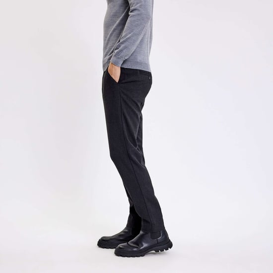 Plain Theopl 838 black melange - Image 4