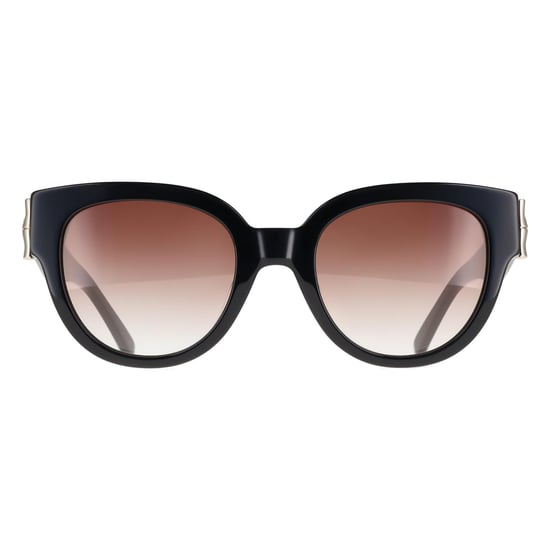 Longchamp Cat Eye Womens Black Brown Clear Gradient LO733S - Image 1