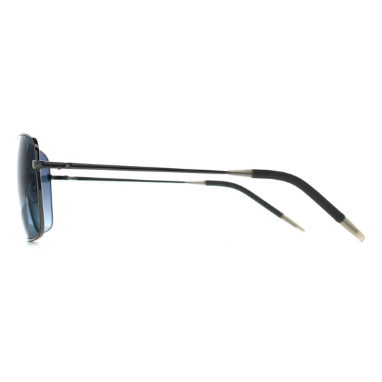 Oliver Peoples Rectangle Unisex Silver Blue Gradient Polarized OV1150S Clifton - Image 3