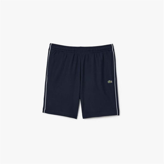 Lacoste Heren Paris Interlock Regular Korte Broek (Blauw/Wit) - Image 2