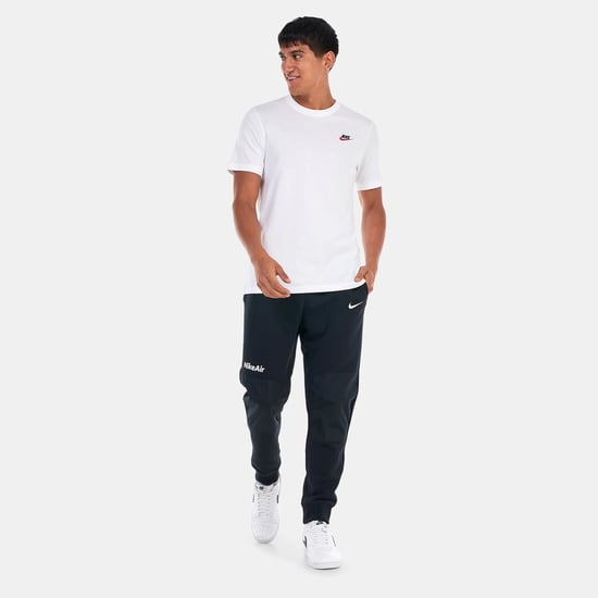 Nike White Black Sportswear Club T Shirt - Image 2