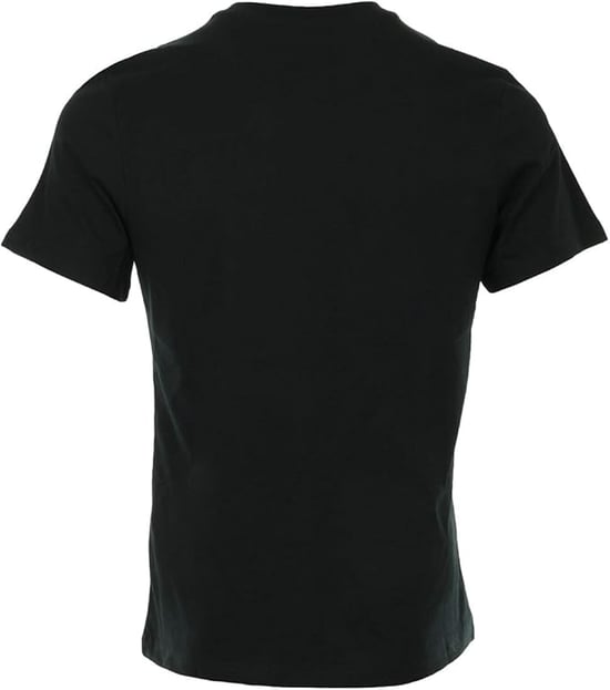 Nike Black White Sportswear Club T Shirt - Image 2