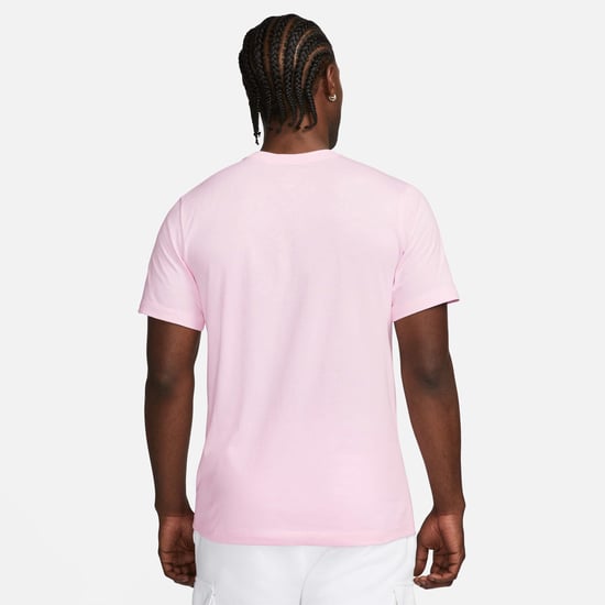 Nike Light Pink Sportswear Club T Shirt - Image 4