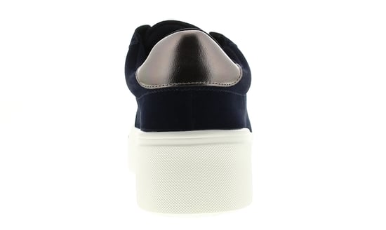 Womens Canvas Flatform Shoes Ultimate Slip On navy - Image 4
