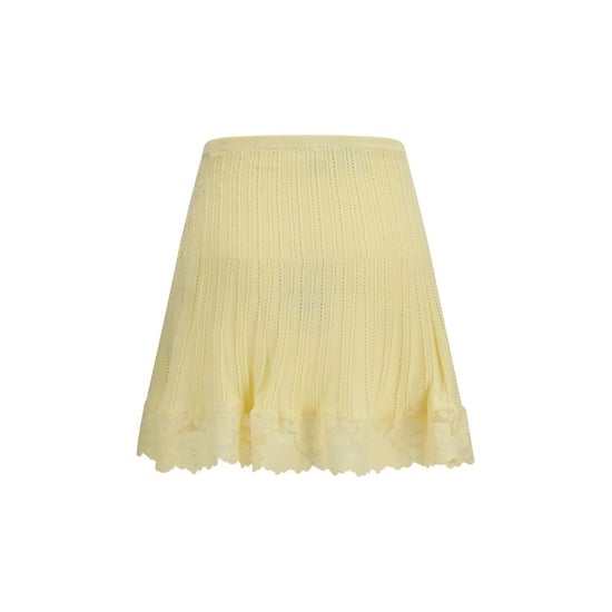 Self-Portrait Bicolor Viscose Mini Skirt - Image 2