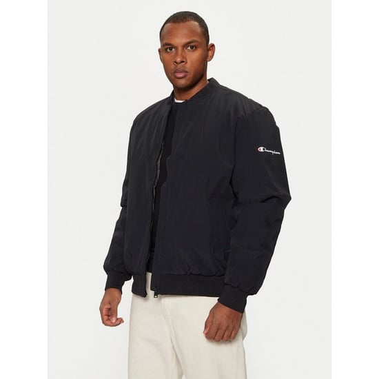 Champion Black Polyamide Bomber - Image 1