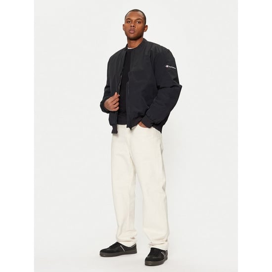 Champion Black Polyamide Bomber - Image 2