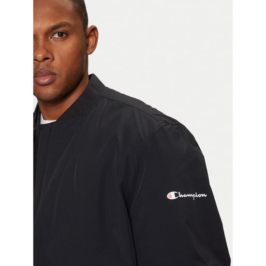 Champion Black Polyamide Bomber - Image 4