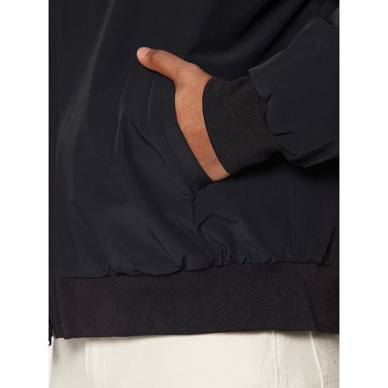 Champion Black Polyamide Bomber - Image 5