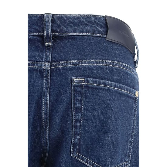 7FOR Blauwe Katoenen Rechttoe-Rechtaan Jeans - Image 3