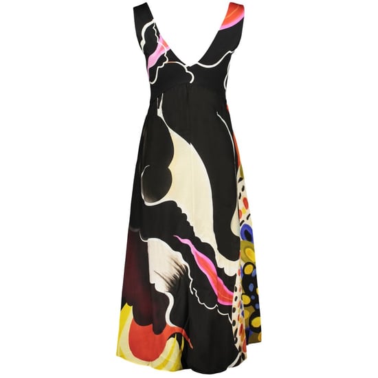 Desigual Zwarte Viscose Damesjurk - Image 3