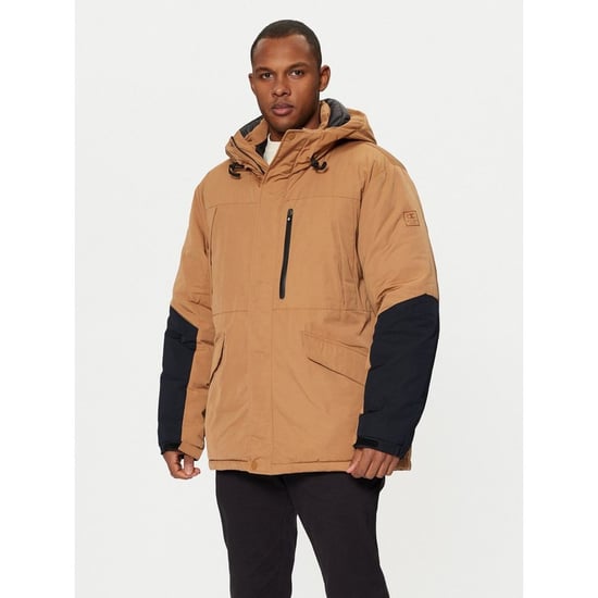 Champion Brown Polyester Parka - Image 1