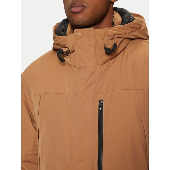 Champion Brown Polyester Parka - Image 4