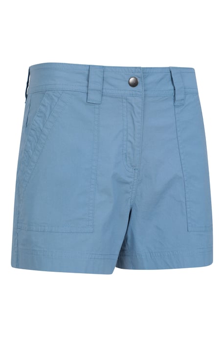 'Coast' Women's Shorty Shorts with Multiple Pockets Breathable Summer Bottoms Pale Blue - Image 2