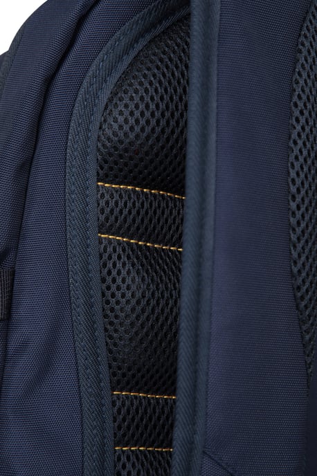 'Vic' Unisex Laptop Bag with Multiple Pockets Everyday Travel Backpack Mustard - Image 4