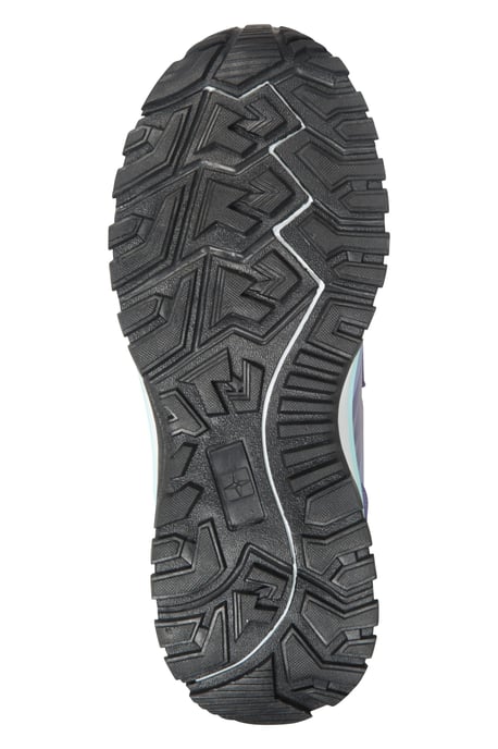 'Slope' Kids Softshell Snow Boots with Touch Strap Fastening Everyday Winter Shoes Mint - Image 4