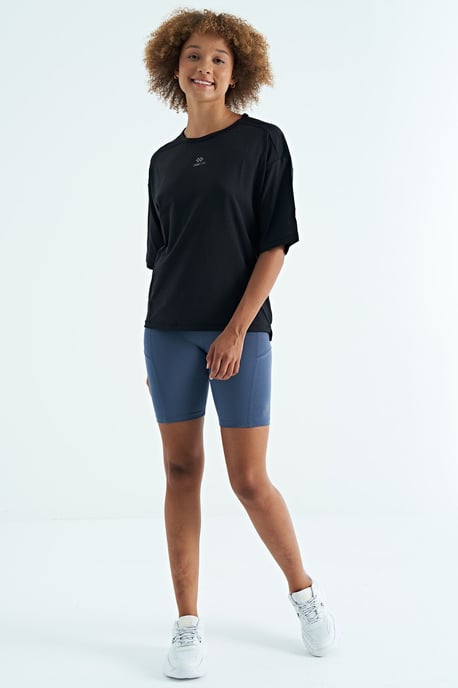 Överdimensionerad crew neck T-shirt - Image 1