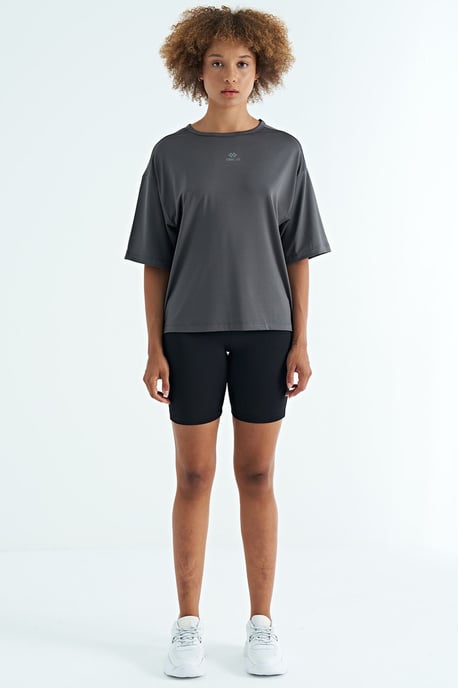 Överdimensionerad crew neck T-shirt - Image 3