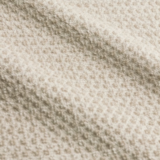 Hebden Textured Waffle 100% Cotton XL Bath Sheet, Stone - Image 3