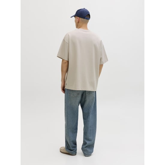 Jack & Jones jjebarron tee ss o-neck noos 12298906 moonbeam - Image 2