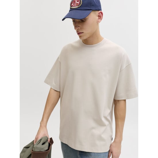 Jack & Jones jjebarron tee ss o-neck noos 12298906 moonbeam - Image 6
