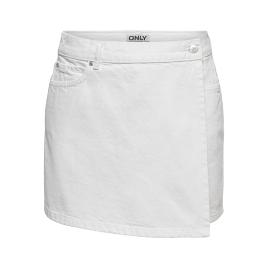 Only onlellie reg dnm skort tai 15371840 white denim - Image 1