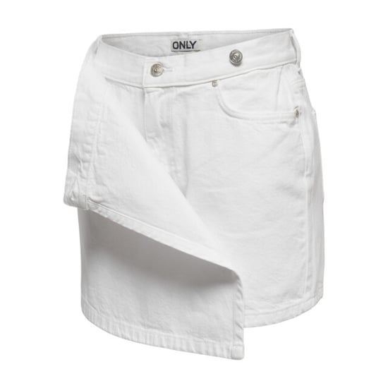 Only onlellie reg dnm skort tai 15371840 white denim - Image 3