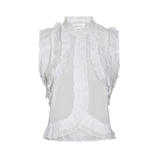 Neo Noir celia ruffle top 168323 120 white - Image 1