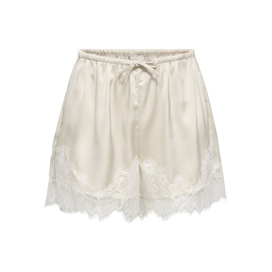 Only onlmenus lace satin shorts wvn ex 15385146 birch white lace - Image 1