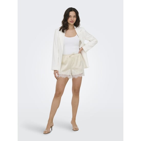 Only onlmenus lace satin shorts wvn ex 15385146 birch white lace - Image 2