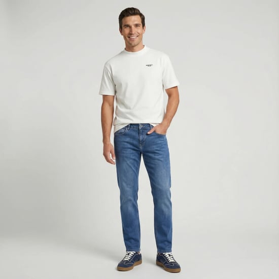 Cars Dayton heren regular-fit jeans stone used - Image 2